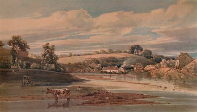 Beddgelert, 1800, 1935 da Thomas Girtin