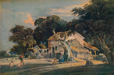 Fattoria del Devonshire, c1798 da Thomas Girtin