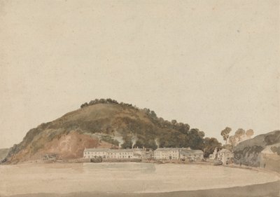 Promontorio sulla Costa del Sud Devon, Possibilmente Shaldon da Thomas Girtin