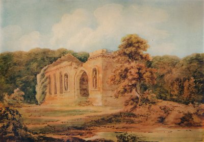 Paesaggio con rovine da Thomas Girtin