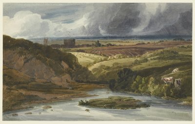 Castello di Lydford da Thomas Girtin