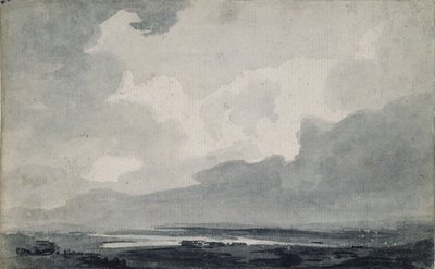 Vista della brughiera, c. 1800 da Thomas Girtin