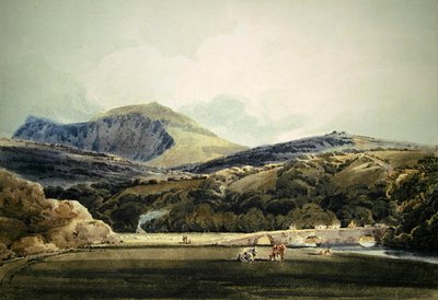 Mynnydd Mawr, Galles del Nord da Thomas Girtin