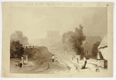 Collina di Santa Caterina, Guildford da Thomas Girtin