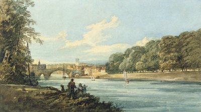 La nuova passeggiata, York da Thomas Girtin
