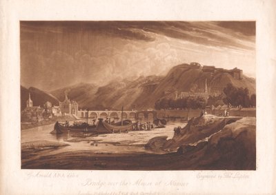 Ponte sulla Mosa a Namur da Thomas Goff Lupton