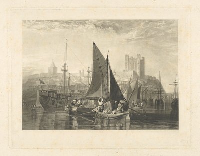 Rochester, sul fiume Medway da Thomas Goff Lupton