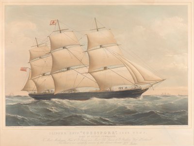 Clipper Cossipore 1226 tonnellate da Thomas Goldsworth Dutton