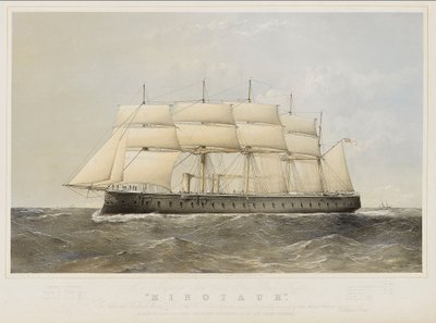 Fregata a vapore con vite corazzata HMS 