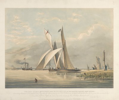 Il Mistero degli Yacht di Ferro e Blue Belle nella Gara del 23 Maggio 1843 da Thomas Goldsworth Dutton