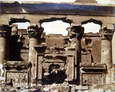 Portico del Tempio di Kalabsha, dall