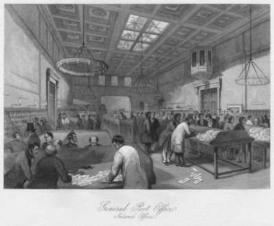Ufficio postale generale. Ufficio interno da Thomas H. Ellis
