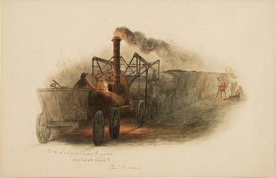 Vecchia locomotiva, Wylam Colliery da Thomas H. Hair