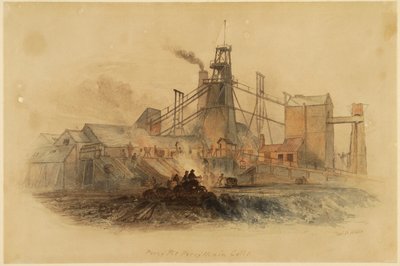 Percy Pit, Percy Main Colliery da Thomas H. Hair
