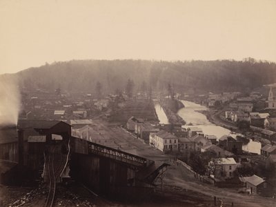 Archbald, Del.  Hudson Canal Co. 1863-1865 (foto) da Thomas H. Johnson