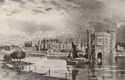 Hampton Court ai tempi di Carlo I da Thomas Hamilton Crawford