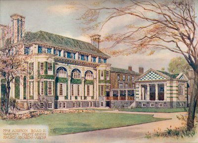 No. 8 Addison Road, Kensington, 1907 da Thomas Hamilton Crawford