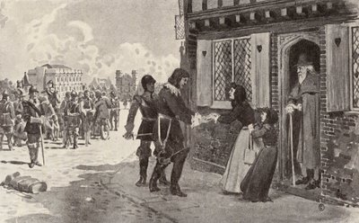 Sir Richard Fanshawe prigioniero a Charing Cross da Thomas Hamilton Crawford