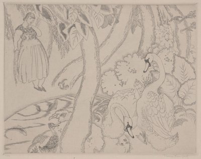 Leda, c.1928 da Thomas Handforth