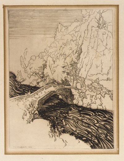 Ponte romano di Avignone da Thomas Handforth