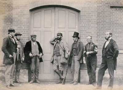 Staff a Holkham Hall, Norfolk, c.1863 da Thomas Harcourt Powell