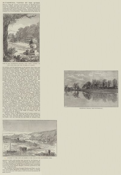 Blythswood, visitato dalla Regina da Thomas Harrington Wilson