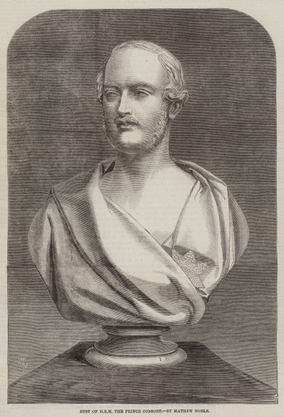 Busto di SAR il Principe Consorte da Thomas Harrington Wilson