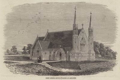 Chiesa di Cristo, recentemente eretta a Lancaster da Thomas Harrington Wilson