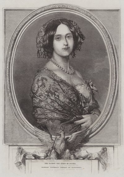Sua Maestà la Regina di Prussia, incoronata ieri (venerdì) a Königsberg da Thomas Harrington Wilson