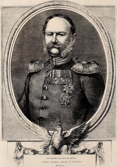 Sua Maestà il Re di Prussia, incoronato ieri (venerdì) a Konigsberg da Thomas Harrington Wilson