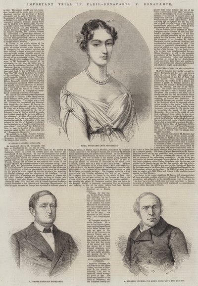Processo importante a Parigi, Bonaparte contro Bonaparte da Thomas Harrington Wilson