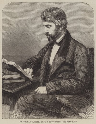 Il signor Thomas Carlyle da Thomas Harrington Wilson