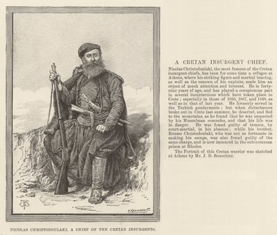 Nicolas Christodoulaki, un Capo degli Insorti Cretesi da Thomas Harrington Wilson