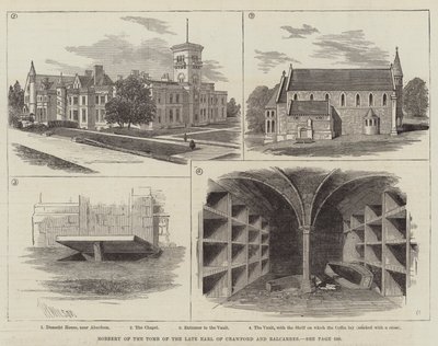 Rapina della tomba del defunto conte di Crawford e Balcarres da Thomas Harrington Wilson