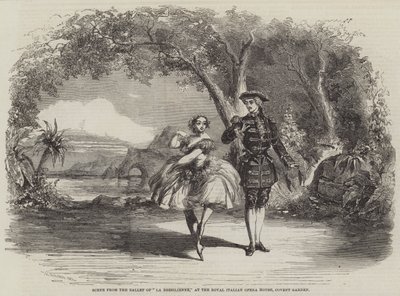 Scena dal balletto di La Bresilienne, al Royal Italian Opera House, Covent Garden da Thomas Harrington Wilson