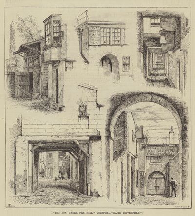La volpe sotto la collina, Adelphi, David Copperfield da Thomas Harrington Wilson