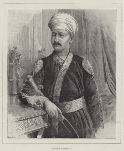 Il Nizam di Hyderabad da Thomas Harrington Wilson