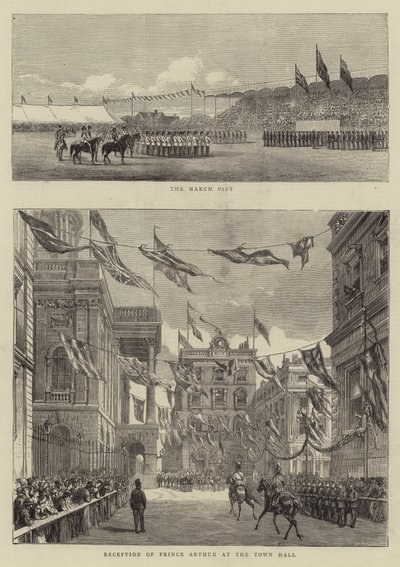 La visita reale a Liverpool da Thomas Harrington Wilson