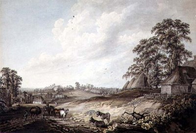 Una vista nel Suffolk da Thomas Hearne