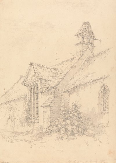 Chiesa di Brackenborough, Wiltshire da Thomas Hearne