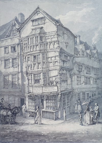 Chancery Lane, Londra da Thomas Hearne