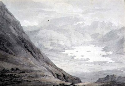 Derwentwater da Skiddaw da Thomas Hearne