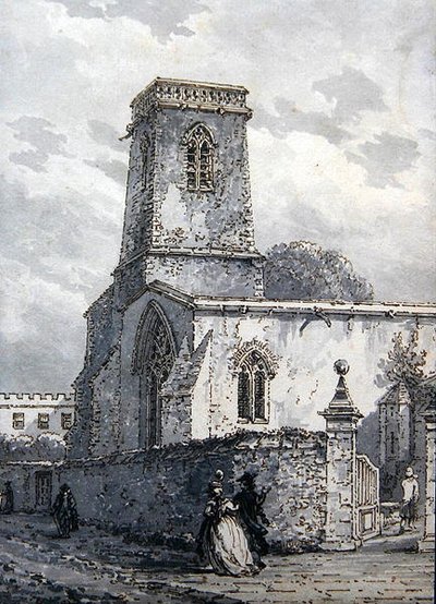 Chiesa di San Pietro in Oriente da Thomas Hearne