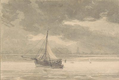 Il Tamigi dalla Ship Inn, Greenwich da Thomas Hearne