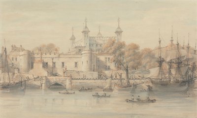 La Torre di Londra da Thomas Hearne