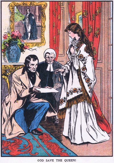 "God save the Queen" (litografia a colori) da Thomas Heath Robinson