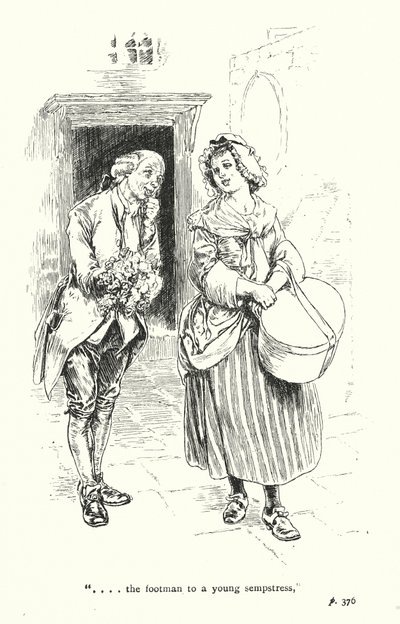 Illustrazione per Un viaggio sentimentale di Laurence Sterne (litografia) da Thomas Heath Robinson