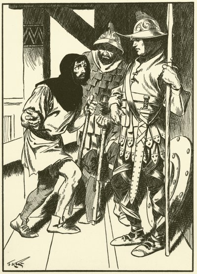 Il carbonaio del palazzo (incisione) da Thomas Heath Robinson