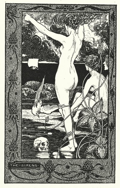 Le sirene (litografia) da Thomas Heath Robinson