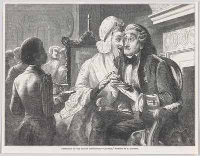 Scandalo, da Illustrated London News, 15 febbraio 1851 da Thomas Heaviside